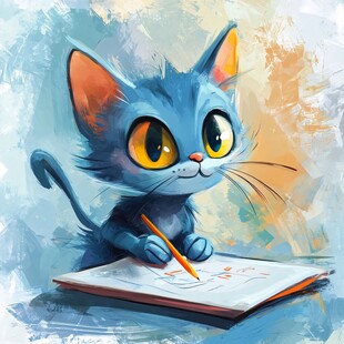 九一青春漫画角色周予安圆形头像